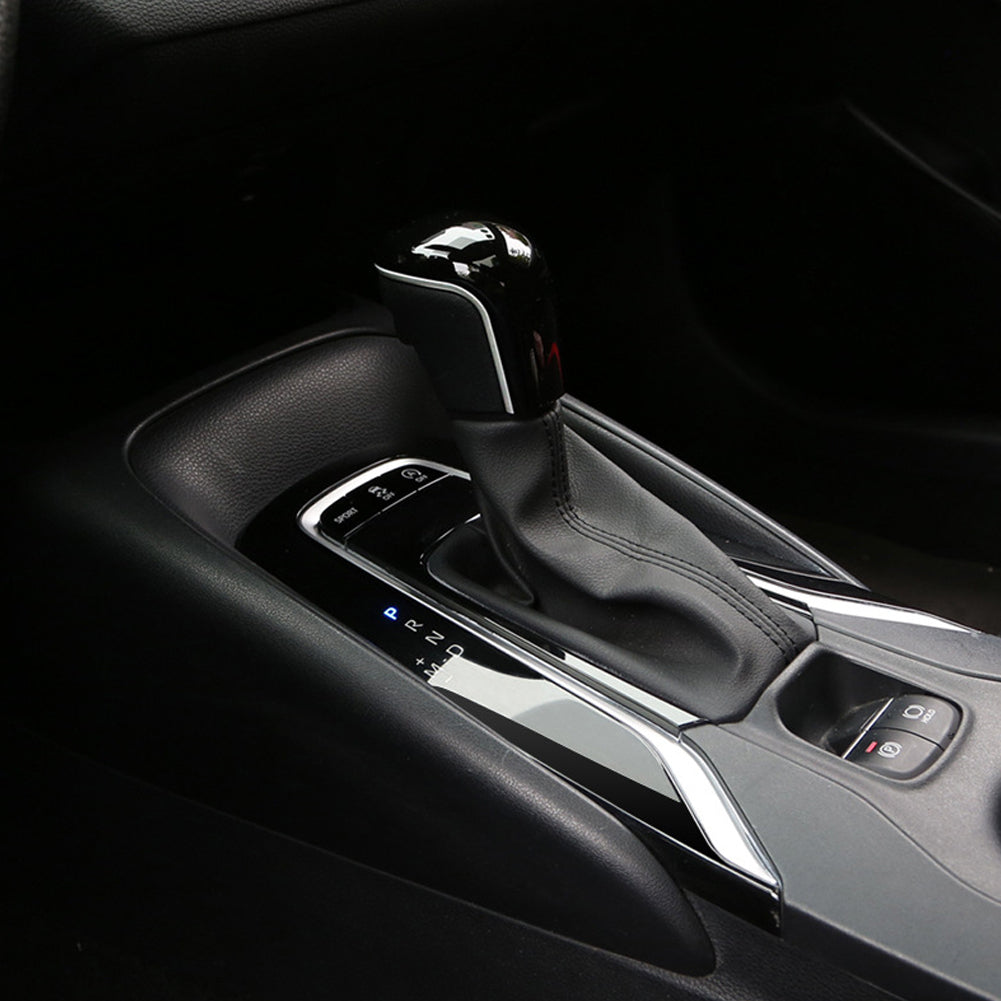 Крышка головки переключения передач салона автомобиля, двухцветная накладка на головку переключения передач для Toyota Corolla 2019 2020 2021, аксессуары