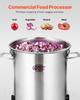 Food Processor & Vegetable Chopper 18L Food-Grade Stainless Steel Blender