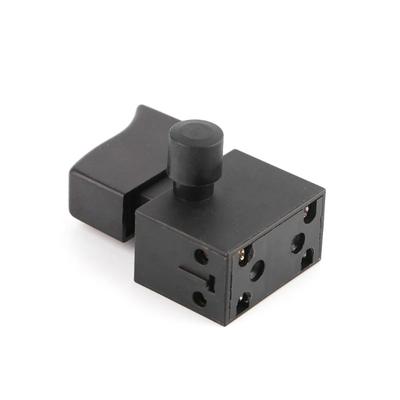 1 шт. Черный переключатель-триггер FA2-6/2B 250V~5E4 Фиксация Вкл. Для режущего станка, электродрели, угловой шлифмашины Переключатель Быстрая доставка