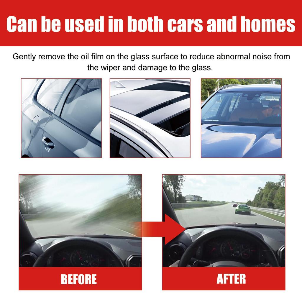 RAYHONG Концентрированный очиститель масляной пленки на стекле, обезжиривающий, водонепроницаемый, противозапотевающий очиститель для лобового стекла автомобиля