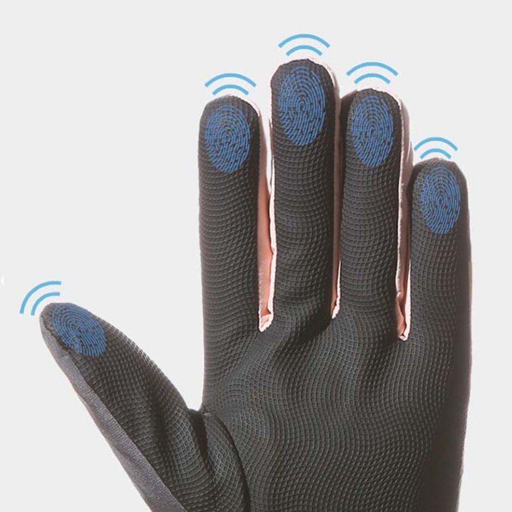 Riding Skiing Gloves Full Finger Motorcycle Gloves Waterproof Winter Warm Gloves Mountain Bike