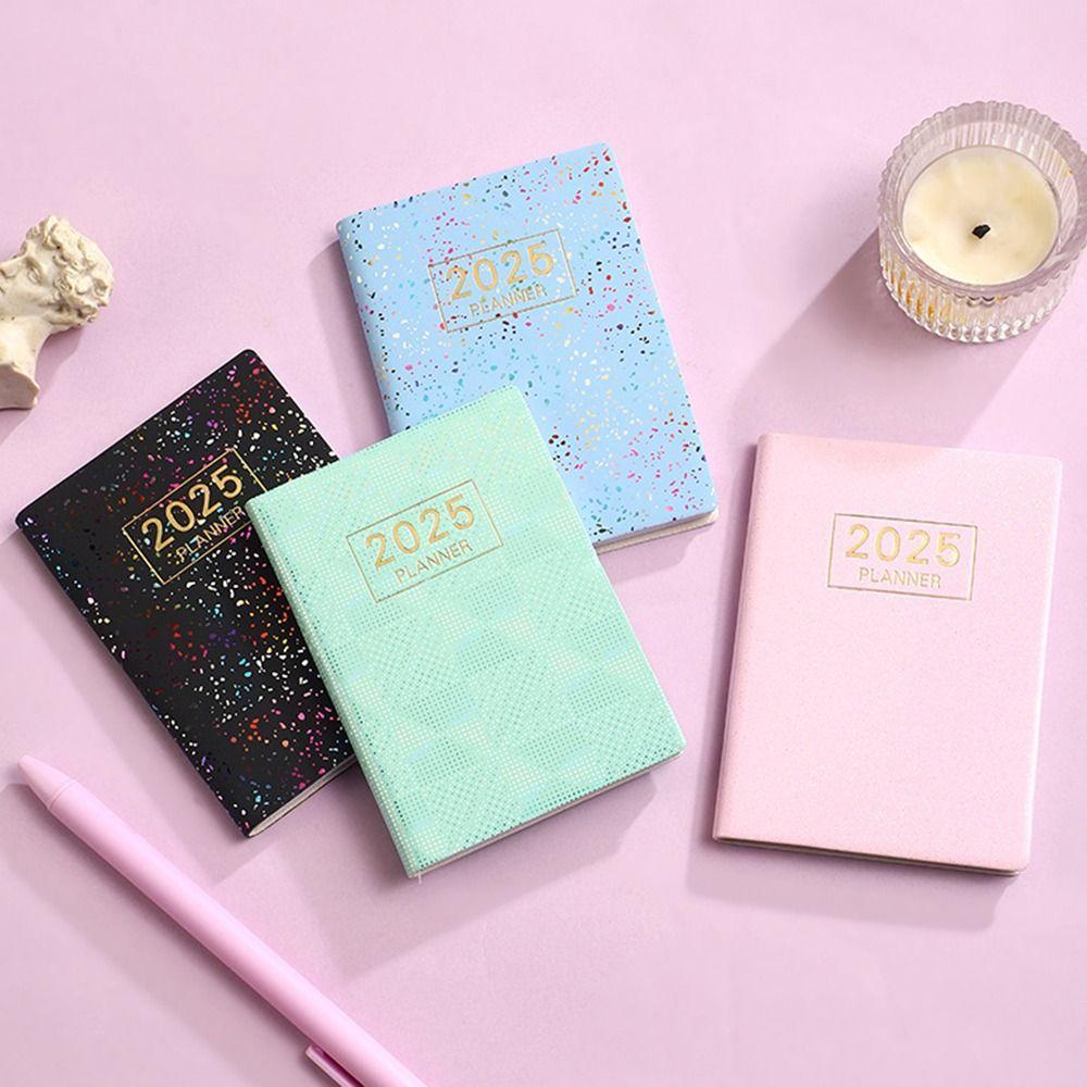 Bling A7 Mini Pocket Notebook Colorful Efficiency Plan Notebook  School