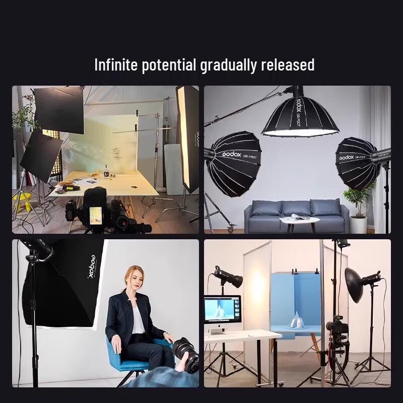 Godox SK400II-V Профессиональная студийная вспышка 400 Вт