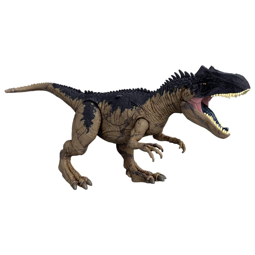 Mattel Jurassic World New Ruler Ревущий Аллозавр лет и HFK06 бежевый большой (МИР ЮРСКОГО ПЕРИОДА) Повреждать! [Общая длина приблизительно. 50см] [4 вверх]