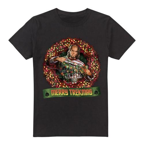 Star Trek Mens Merry Trekmas Christmas T-Shirt