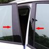 Fit For Range Rover Evoque L538  5-Door 2013-2018 Door Window Decal Pillar Posts Sticker Cover Trim Car Accessories Glossy Black