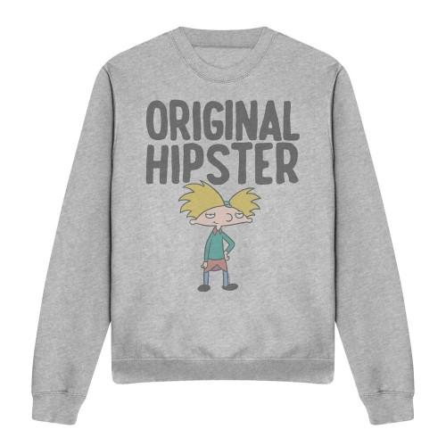 Привет, Арнольд! Унисекс взрослый оригинальный хипстерский свитшот