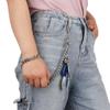 Hipster Punk Rock Key Chains Clip Biker Link Wallet Chain Belt Pant Jean Keychain  Thick chain