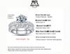 US Region 18K Gold-Plated Moissanite Stackable Ring with 2-Carat Synthetic Carbon Silicon Stone for Women