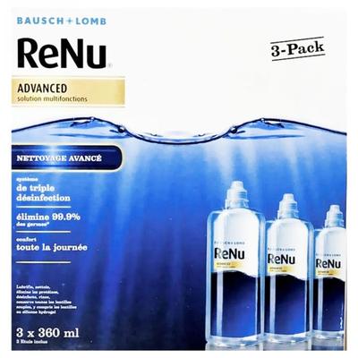 Bausch + Lomb Renu Advanced 3 x 360 мл