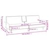 Dark Grey Velvet Sleeper Sofa with Drink Holders