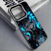 D-Dabi Blueflame T-Toya Todoroki Phone Case For iPhone 17,16,15,14,13,12,11 Plus,Pro Max,Colored Silver Phone Case