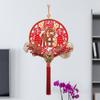 Китайский год подвесное украшение "фу" персонаж Лунная стена подвеска с благословением на новоселье
