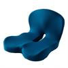 Seat Cushion Anti-Slip Bottom Design Pressure-Reducing Hip Waist Support Memory Foam L-Shaped Integrated Office Chair Seat Cushion