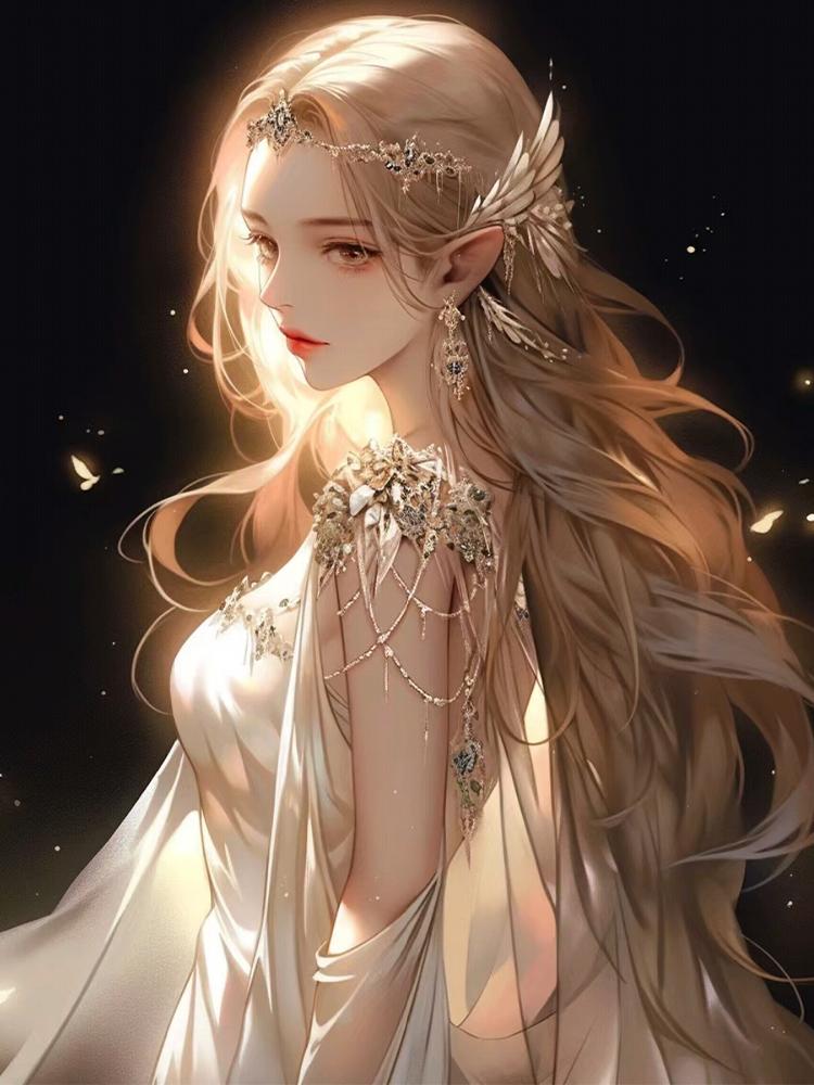 Фея Девушка 5D Diy Алмазная Картина Украшение Стены Ангел Крест Вышивка Мозаика Искусство Ручной Работы Картина Украшение Дома