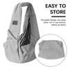 Pet Puppy Carrier Bag Cats Puppy Outdoor Travel Dog Shoulder Bag Cotton Single Comfort Sling Handbag Tote Pouch