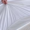 Multi Size Waterproof Mattress Cover Solid Color Bed Fitted Sheet Protector Anti Dust Against Mites and Bacteria Fitted Sheet No Pillowcase