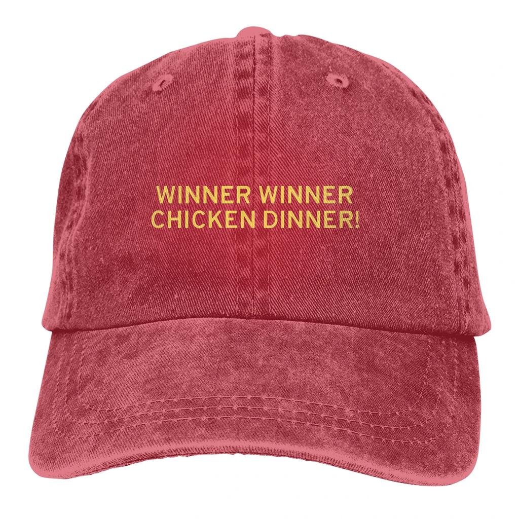 Бейсболка Winner Chicken Dinner Battle для мужчин PlayerUnknown's Battlegrounds PUGE Caps цвета для женщин, летние бейсболки Snapback