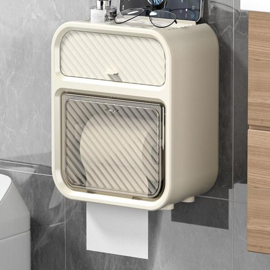 Коробка для салфеток Yousheng, роскошная настенная двухслойная водонепроницаемая коробка для рисования без перфорации, вращающаяся коробка для рисования салфеток