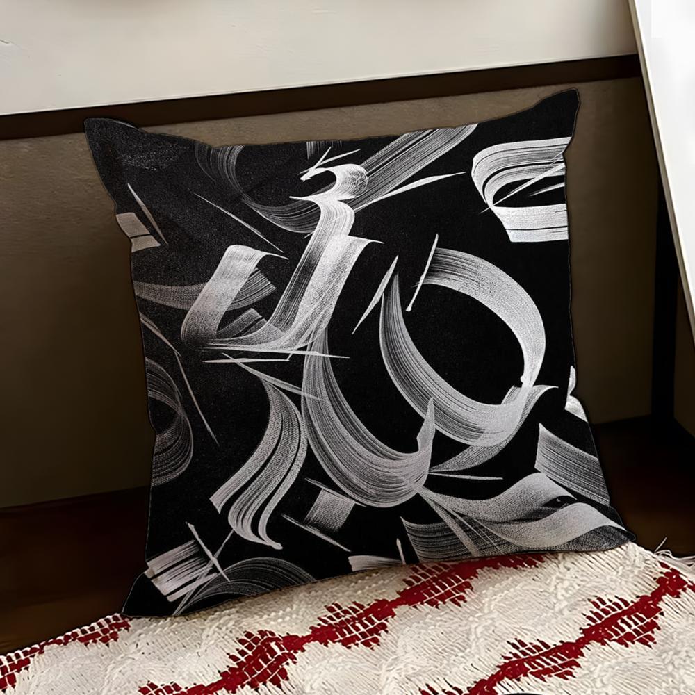 Art PPokras LLampas Cushion Cover Reversible Soft Durable Pillow Cover Home Car MultiScene Use for Daily Comfort