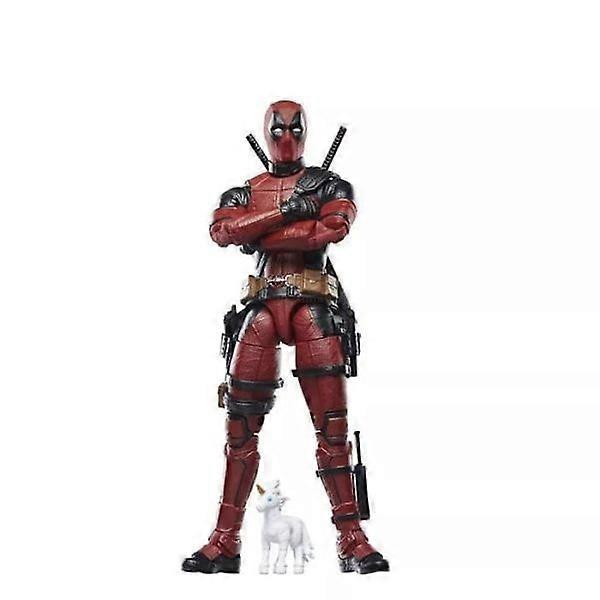 Deadpool doll, approximately 20cm tall, X-Men Legend Marvel LED toy, children's gift