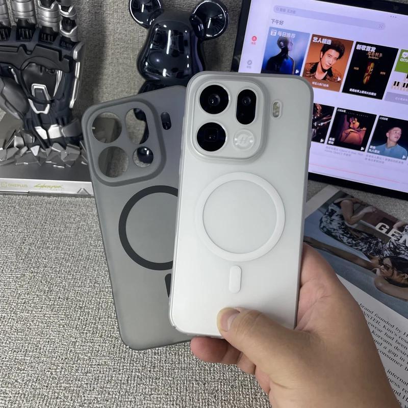 Для OPPO Find X9 Pro Чехол Жесткий Матовый Простой Легкий И Тонкий Магнитный Защитный Чехол для Телефона Для OPPO Find X9 X9Pro 5G Корпус Бампер