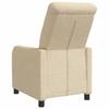 Recliner Cream Fabric