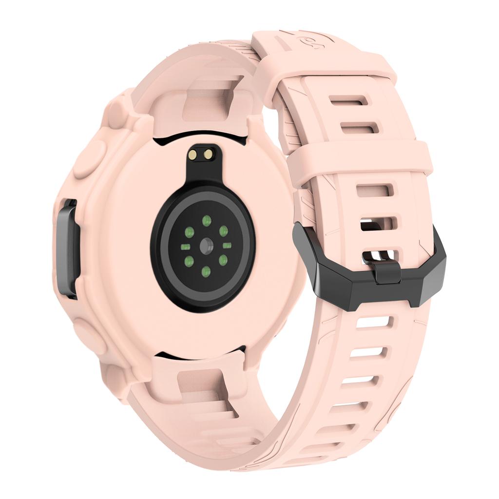 Для Huami Amazfit T-Rex 3 ремешок и корпус часов того же цвета одноцветный регулируемый ремешок + украшение в виде ракушки