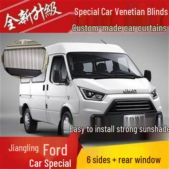 Jiangling Transit, Ford Transit, Tourneo, Joylong Aifei A9/A4/A6/A5 Car Curtains and Sunshades.