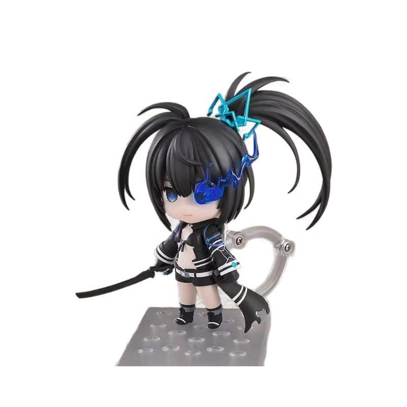 Очаровательный Чиби Нендороид 2155 Black Rock Shooter Алисия Модель Фигурки Экшн ПВХ 10см