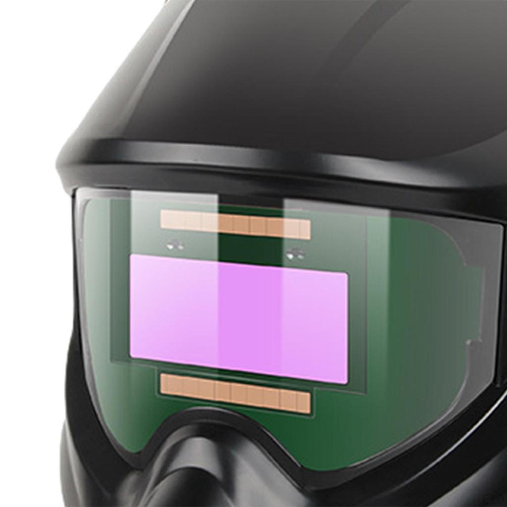 Auto Darkening Welding Helmet Welder Mask Hood Cap Protective Gear Hard Hat Headgear for Industrial,