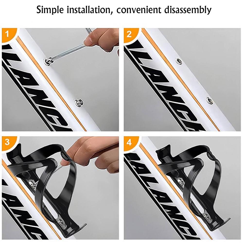 Bike Water Bottle Holder Durable Leak Proof Non Slip Lightweight Premium Bike Cup Holder Adjustable Bicycle Accessories Cup Holders 5