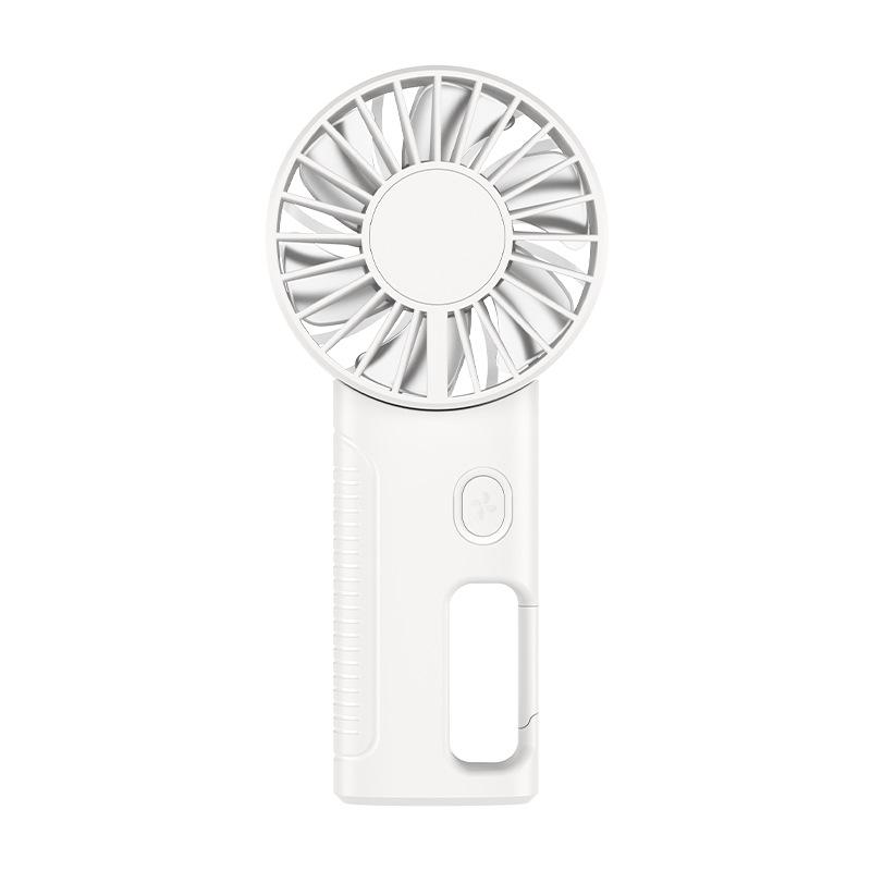 26-Year Handheld Neck Hanging Fan with Carabiner - Portable Rechargeable Small Fan