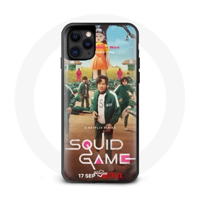 Coque - Maniacase - iPhone 13 Pro Max - Squid Game - Souple - Protection et décoration