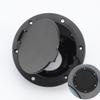 For Jeep Wrangler JK 2007-2018 Black Stainless Steel + ABS Gas Fuel Cap Tank Cover