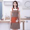 Cartoon Girl Women Kitchen Apron Household Coffee House Apron Work Apron  Barber Carpenter Florist