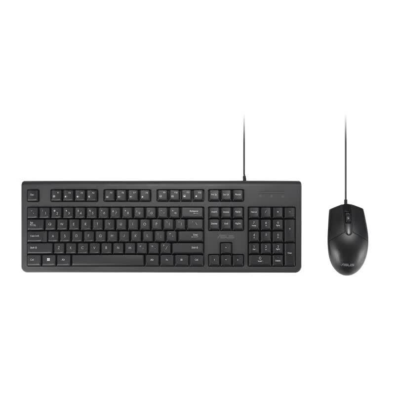 ASUS KM100 Wired Keyboard and Mouse Set