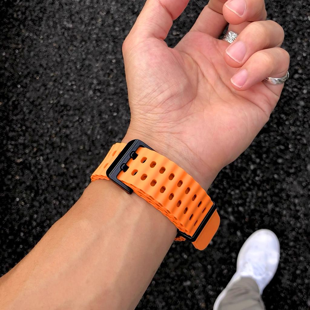 Силиконовый ремешок для Redmi Watch 5, ремешок для Redmi Watch 4, Xiaomi Mi Band 8 Pro/9 Pro, двухцветный дышащий ремешок, спортивный браслет