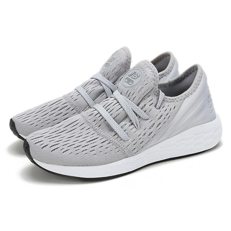 New Balance Женские кроссовки New Balance Fresh Foam Cruz V2, низкие, серые, WCRZDHS2