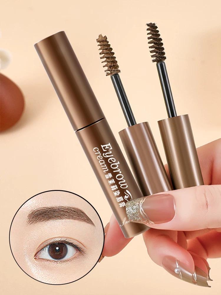 Wild Eyebrows Eyebrow Cream Waterproof Sweat-Proof Not Smudge Long Lasting Fadeless Beginner Flat Eyebrow Thrush Gadget Female