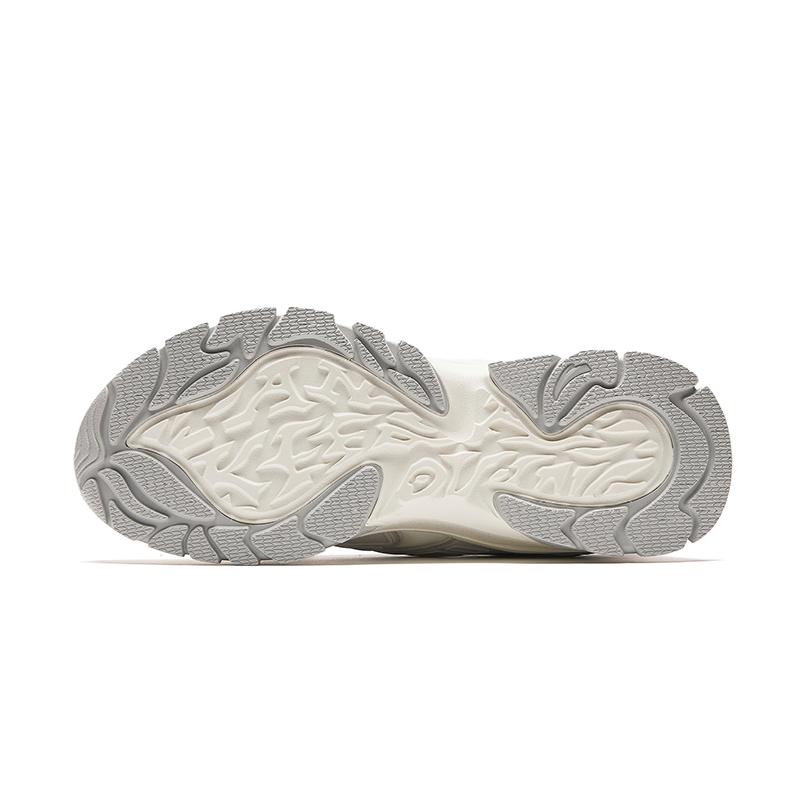 New Anta Hot Wear Resistant Low Top Casual Shoes Women's White Gray 922348806-4