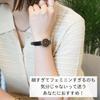 SUNFLAME Простой дизайн Часы JF4D0011 Женские Бежевые Сделано в Японии Тонкие Базовый Тренд
