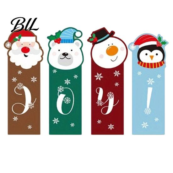 Winter Holiday Party Supplies Wooden Christmas Tiered Tray Decor, Santa Reindeer Snowman Figurines Small Tabletop Decor for Decorations And