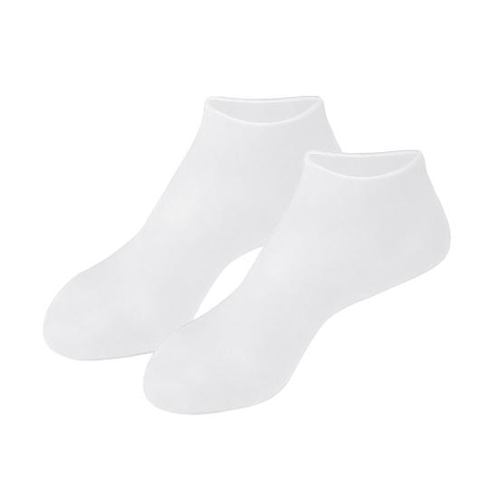 1 пара защитных чехлов для ног, силиконовые водонепроницаемые устойчивые к трещинам смягченные мозоли, кератинизированные рукава для ног, пляжные носки