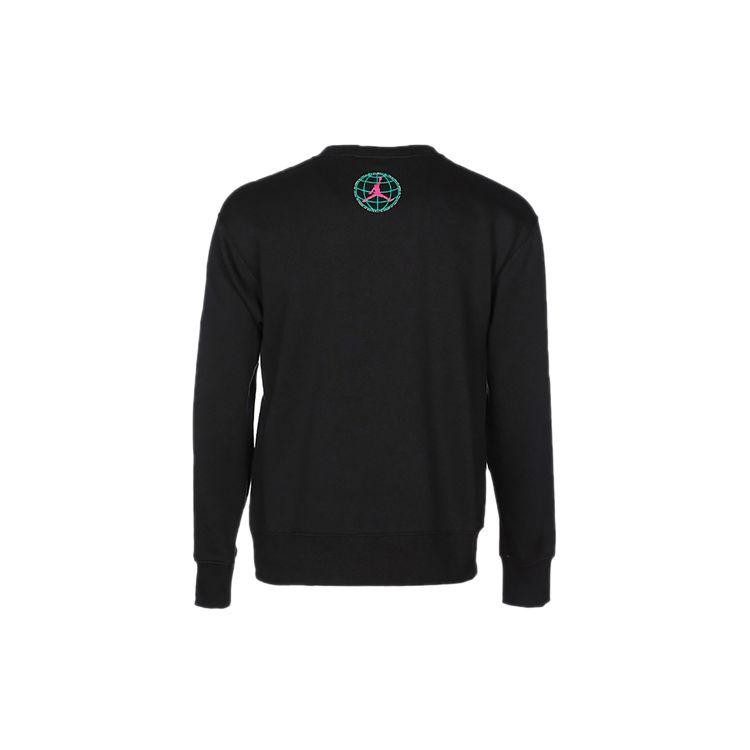 Jordan Повседневная флисовая толстовка с круглым вырезом Mountainside, мужские топы, черный CT3492-010