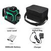 New IP-54 12 Lines 3D Green Laser Level Horizontal and Vertical Cross Build Tool Measuring Tools