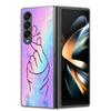 Чехол для Samsung Z Fold 5 Милый Модный Жесткий Прозрачный Чехол для Телефона для Samsung Galaxy Z Fold5 5G ZFold 4 6 5G Защитный Чехол ZFold6