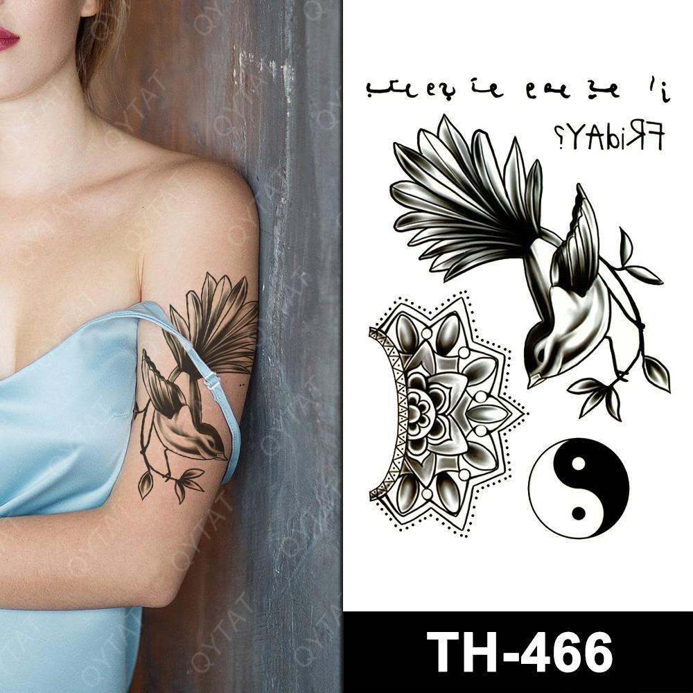 Qianyu Tattoo Supplies Party Set Waterproof Sexy Body Fake Tattoo Sticker