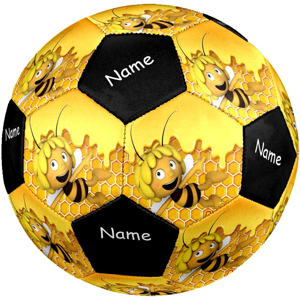 Custom Name Maya the bee Theme Size 5 Soccer Ball, Suitable for Both Indoor and Outdoor Matches, a Gift Suitable for Everyone.