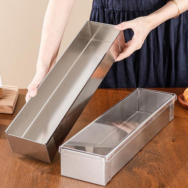 Tiramisu Muffin Pan Stainless Steel Cheesecake Pan Baking Mould Rectangle Cake Pan For Birthday Cake Cake Bread Chiffon Tiramisu
